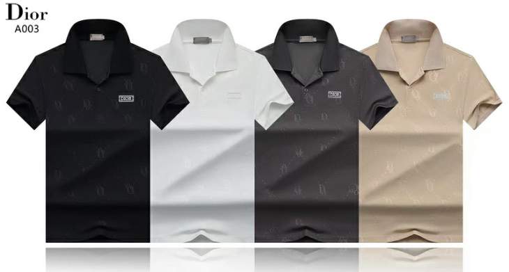Dior Polo Shirts Short _SKUDiorM-3XL8qxA00328488